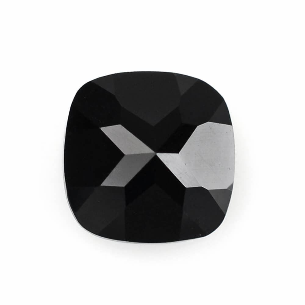 BLACK ONYX CUT CUSHION 7MM 1.31 Cts.