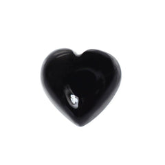 BLACK ONYX HEART CAB 4MM 0.27 Cts.