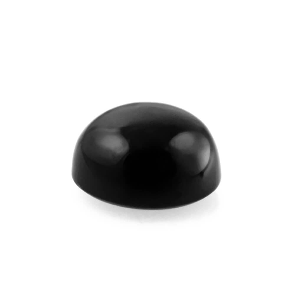 BLACK ONYX ROUND CAB 4.50MM 0.40 Cts.