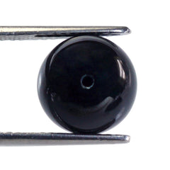 BLACK ONYX PLAIN ROUND BALL (HALF DRILL) 12MM 11.29 Cts.