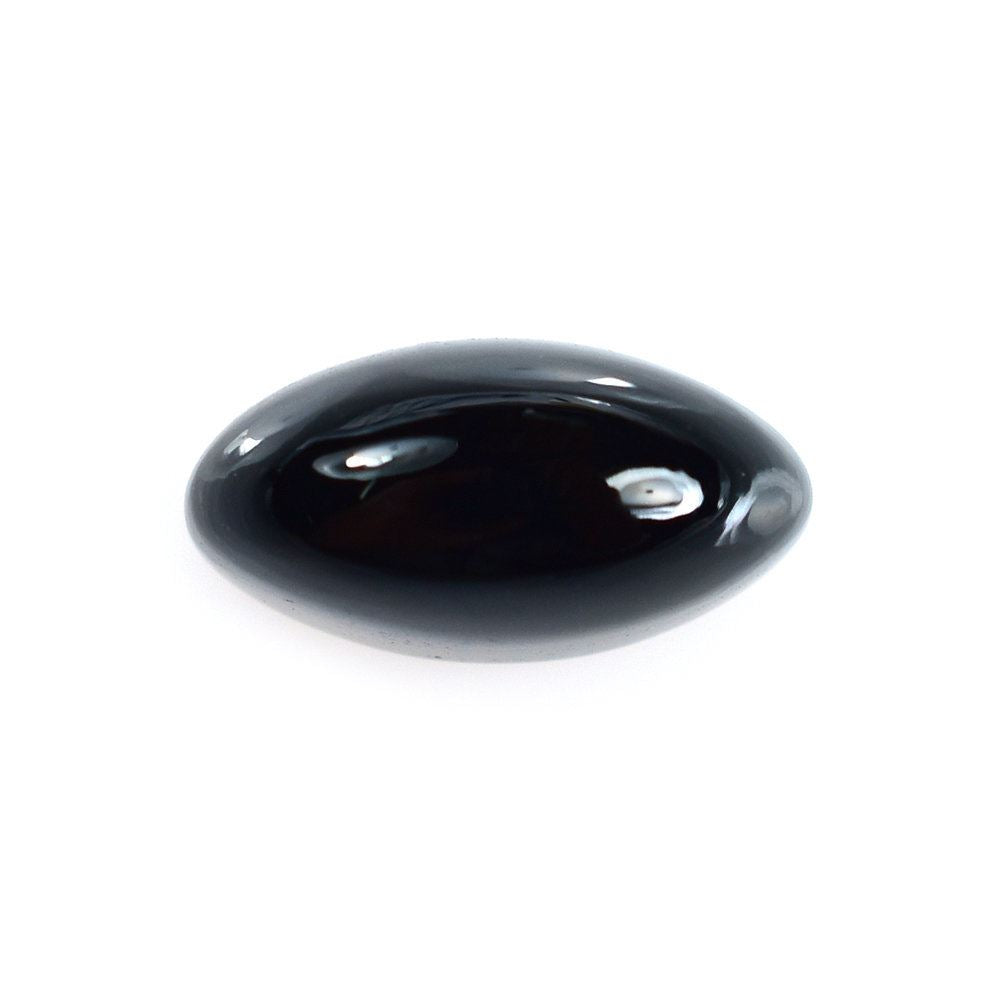 BLACK ONYX HIGH DOME MARQUISE CAB 11.50X5.70MM 3.15 Cts.