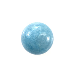 BLUE QUARTZ PLAIN ROUND CAB 8.00MM 2.31 Cts.