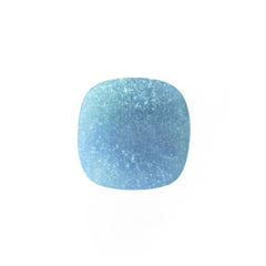 QUARTZ BLUE PLAIN CUSHION CAB (OPAQUE) (MEDIUM BLUE) 8X8 MM 2.30 Cts.