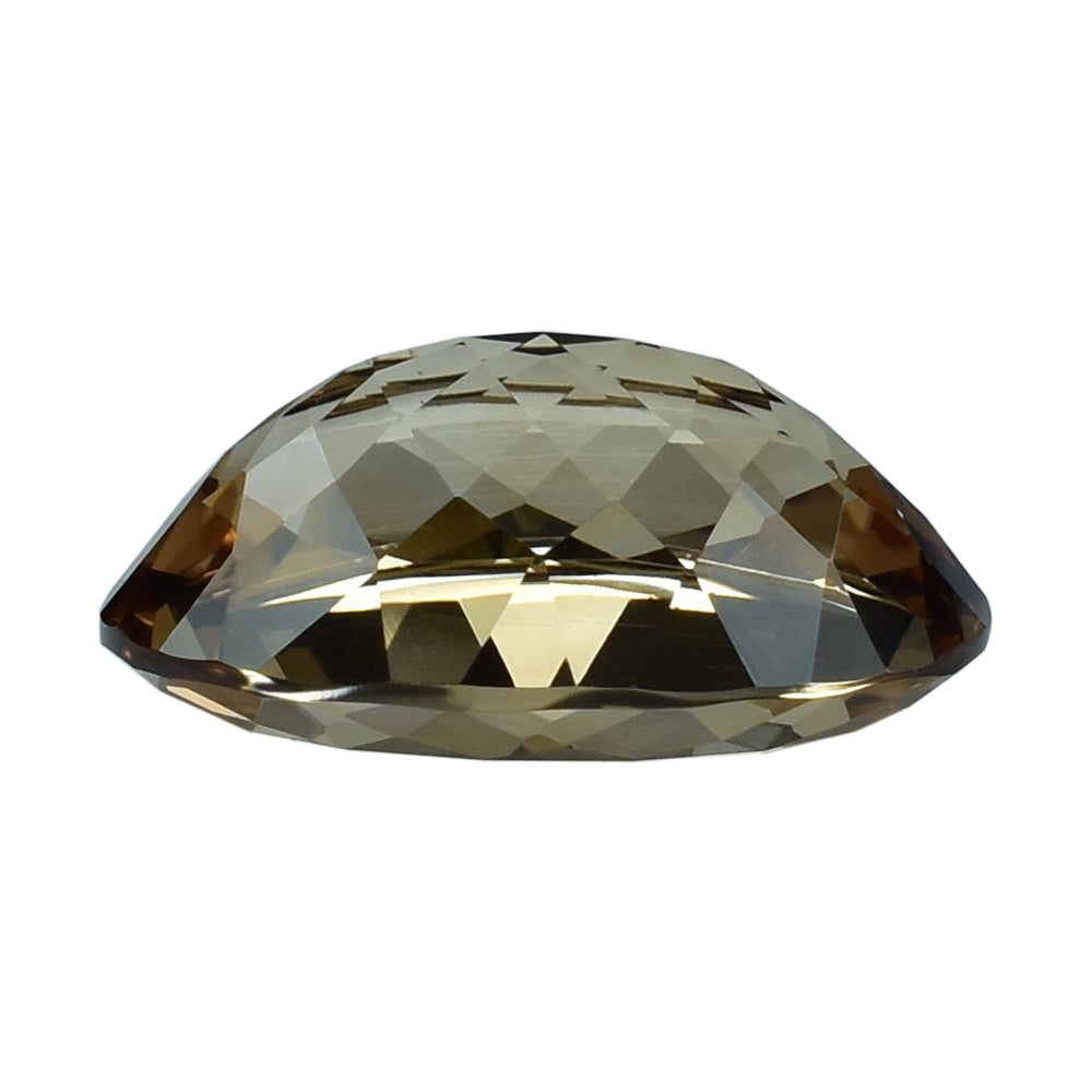 BROWN TOPAZ CUT OVAL (CLEAN) 25.00X18.00 MM 37.91 Cts.