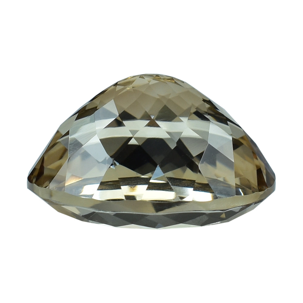 BROWN TOPAZ CUT OVAL (LITE/CLEAN) 19.00X15.00 MM 23.53 Cts.