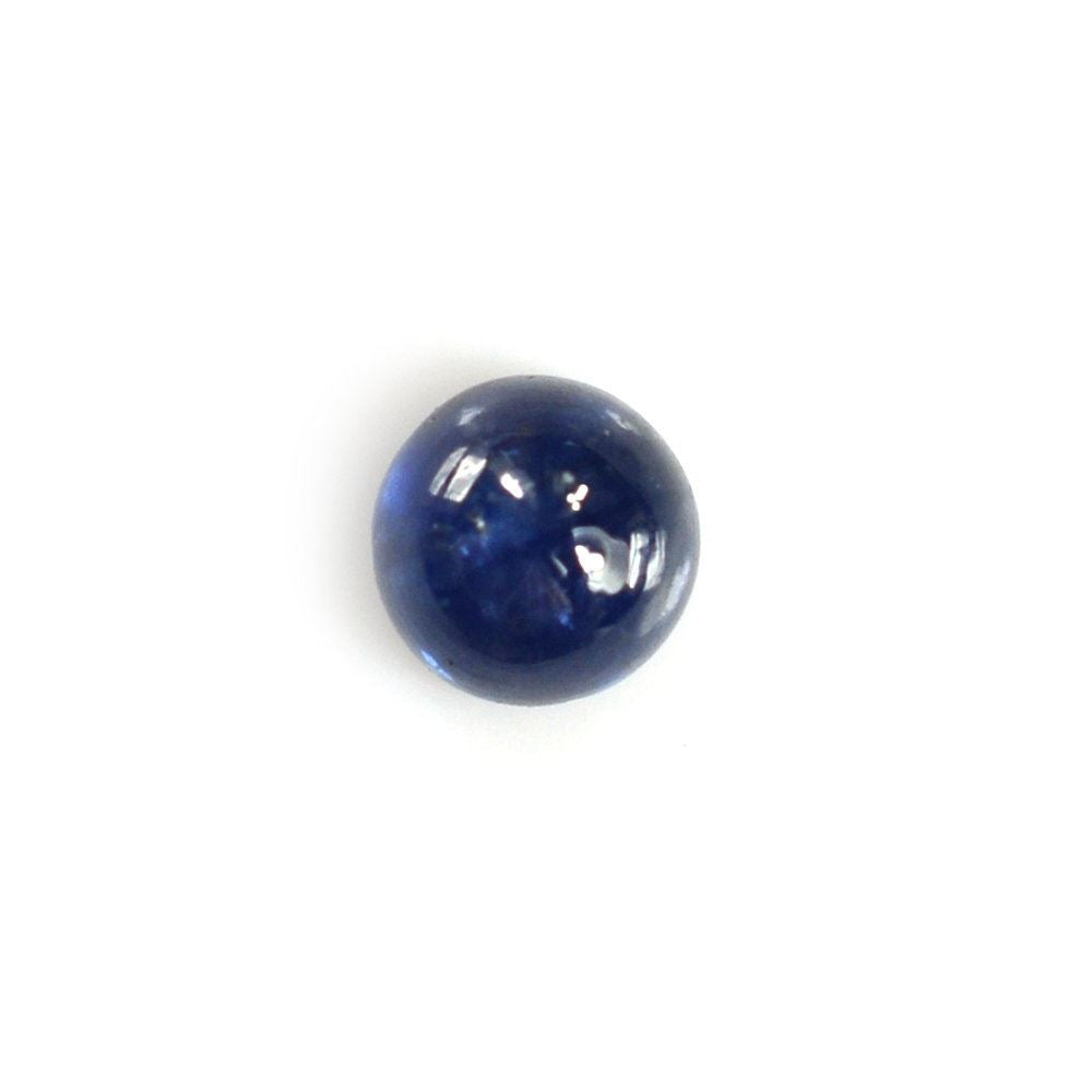 BLUE SAPPHIRE ROUND CAB 4MM 0.43 Cts.