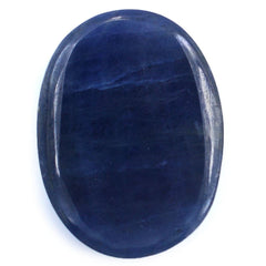 BLUE SAPPHIRE ROSE CUT OVAL CAB 20X15MM 11.75 Cts.