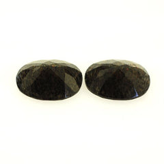 BLACK SHINE GOLDEN MOONSTONE CUT OVAL 16X12MM 7.90 Cts.