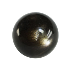 BLACK GOLDEN MOONSTONE PLAIN ROUND BALLS (FULL DRILL 1.50MM) 10MM 6.78 Cts.