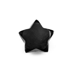 BLACK SPINEL CUT STAR SHAPE 7.70X7.30MM 1.77 Cts.