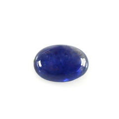 GLASSFILLED BLUE SAPPHIRE OVAL CAB 6X4MM 0.64 Cts.