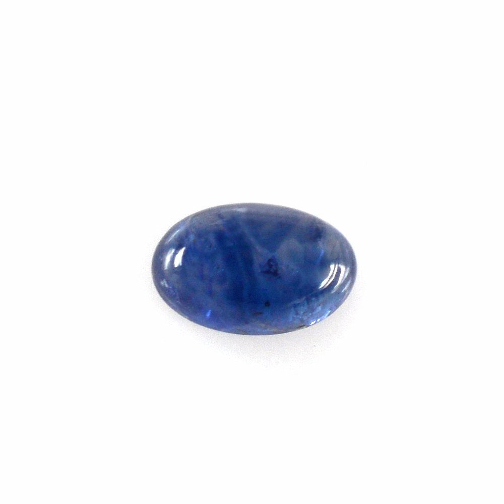 GLASSFILLED BLUE SAPPHIRE OVAL CAB 5X3MM 0.33 Cts.