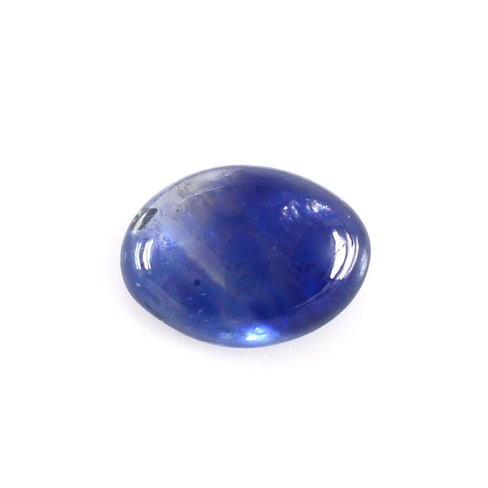 GLASSFILLED BLUE SAPPHIRE OVAL CAB 7X5MM 1.13 Cts.