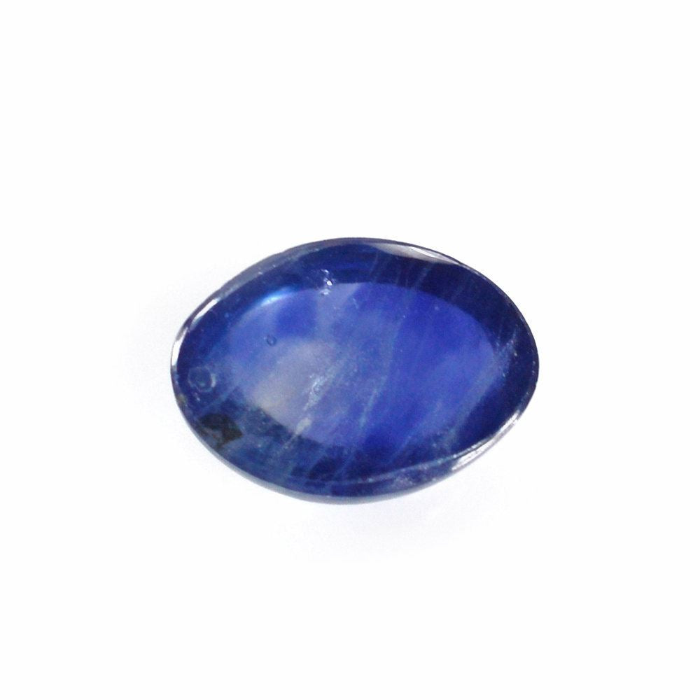 GLASSFILLED BLUE SAPPHIRE OVAL CAB 7X5MM 1.13 Cts.