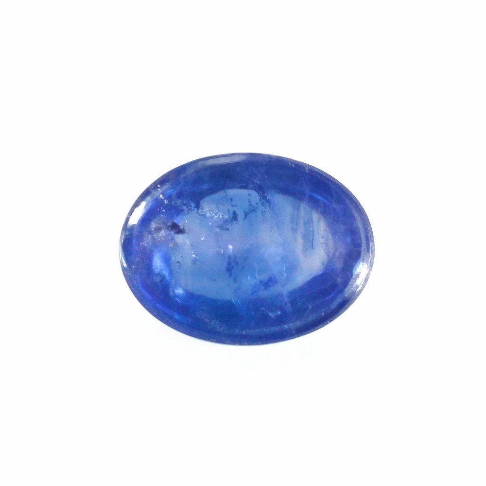 GLASSFILLED BLUE SAPPHIRE OVAL CAB 8X6MM 1.80 Cts.