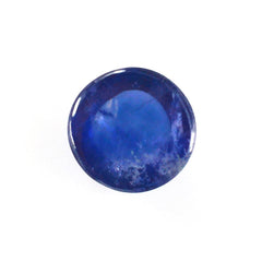 GLASSFILLED BLUE SAPPHIRE ROUND CAB 6MM 1.17 Cts.