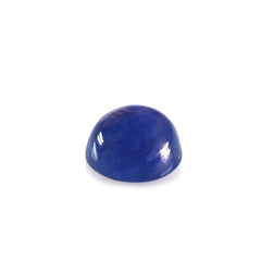 GLASSFILLED BLUE SAPPHIRE ROUND CAB 4MM 0.39 Cts.