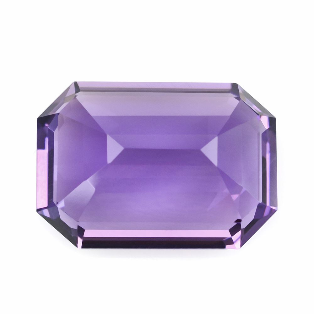 BRAZIL AMETHYST CUT OCTAGON 20X14MM 16.63 Cts.