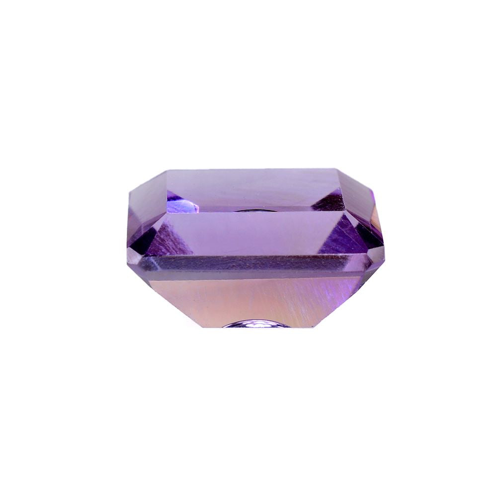 BRAZIL AMETHYST MIRROR CUT BUBBLY OCTAGON MEDIUM 12X10MM 5.90 Cts.