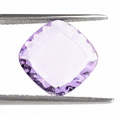BRAZIL AMETHYST CONCAVE CUSHION FLAT MEDIUM 12MM 4.02 Cts.