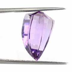 BRAZIL AMETHYST LADY FINGER MEDIUM WITH HALF DRILL  18X9MM 11.00 Cts.