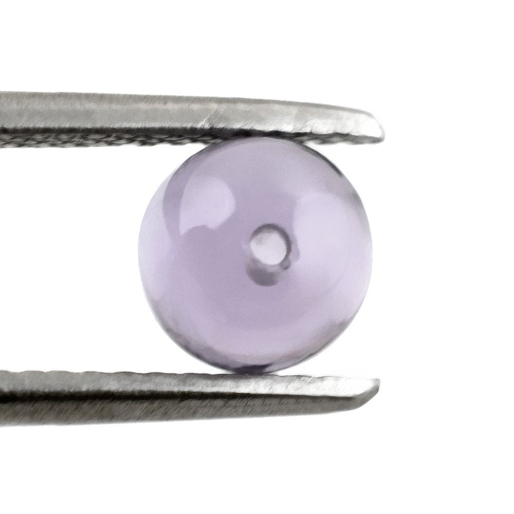 BRAZIL AMETHYST PLAIN BALLS (HALF DRILL) 6MM 1.50 Cts.