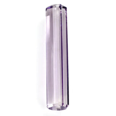 BRAZIL AMETHYST STEP CUT BARREL (FULL DRILL 1MM) 34X7MM 16.50 Cts.