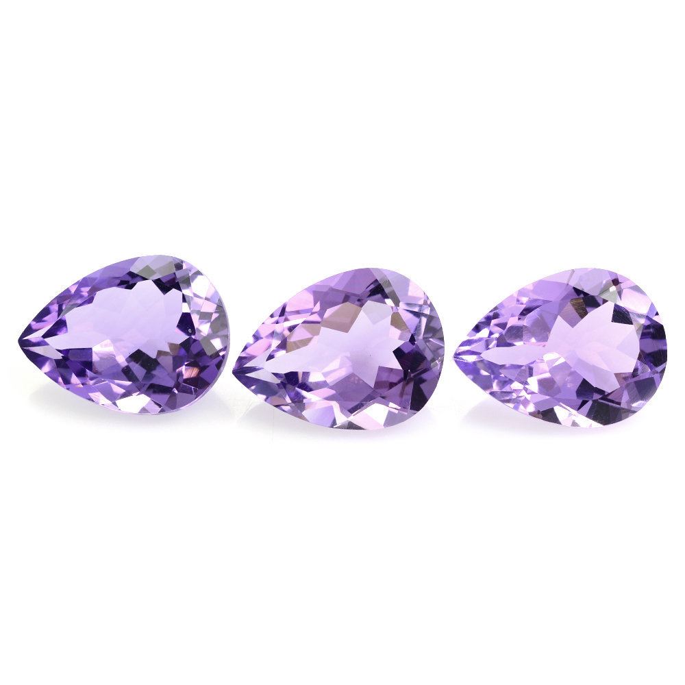 BRAZIL AMETHYST CUT PEAR (MEDIUM) 16X12MM 7.42 Cts.