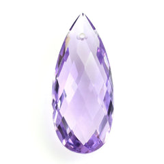 BRAZIL AMETHYST BRIOLETTE PEAR (FULL DRILL) (MEDIUM) 21X9MM 7.00 Cts.