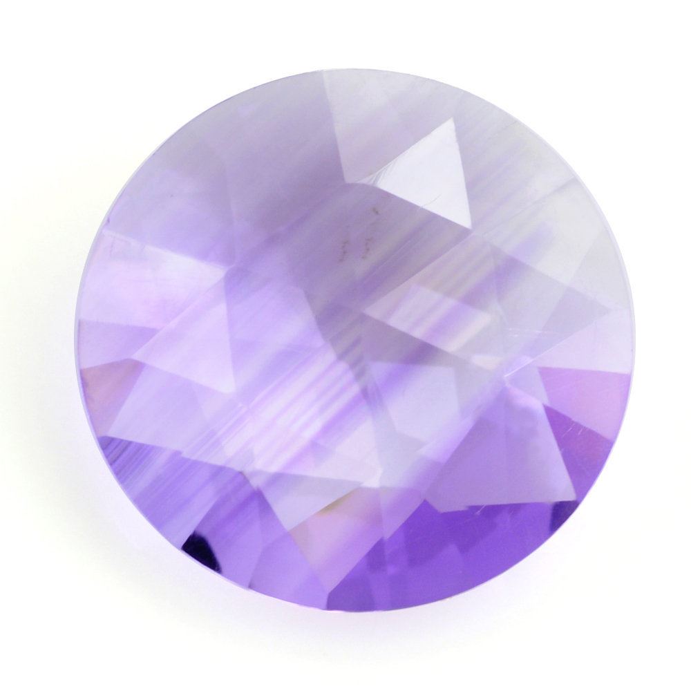 BRAZIL AMETHYST ROSE CUT BRIOLETTE ROUND (MEDIUM) 13MM 4.27 Cts.