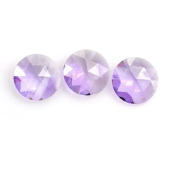 BRAZIL AMETHYST ROSE CUT BRIOLETTE ROUND (MEDIUM) 13MM 4.27 Cts.