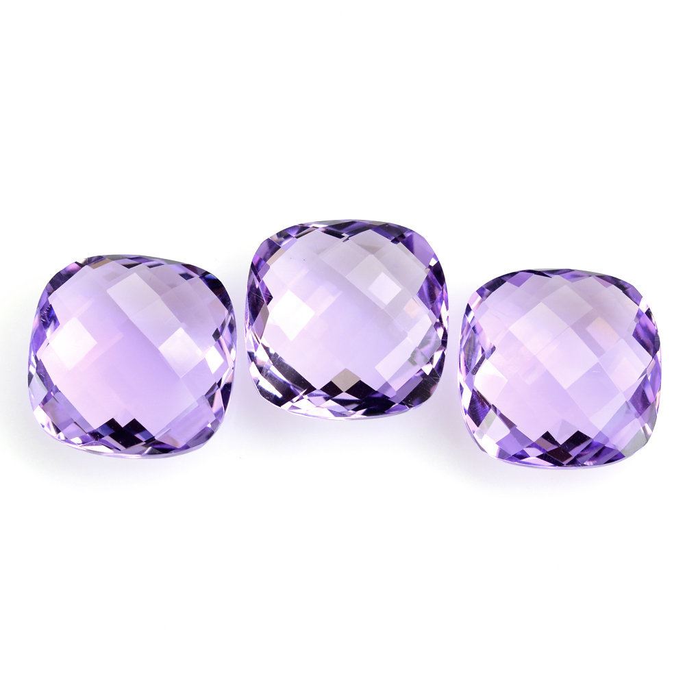BRAZIL AMETHYST BRIOLETTE CUSHION (MEDIUM) 12MM 6.10 Cts.