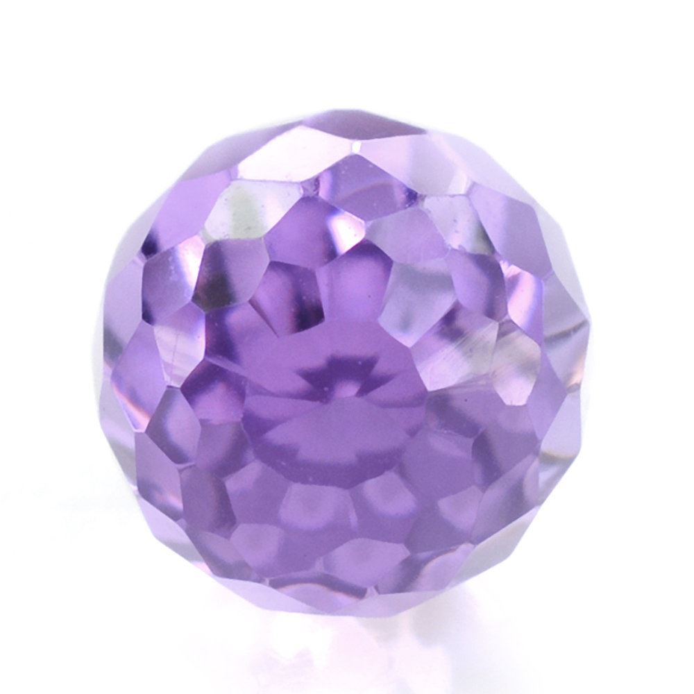BRAZIL AMETHYST FACETED DROPS (MEDIUM) (HALF DRILL 0.80MM) 12X7MM 4.10 Cts.