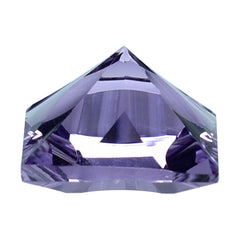 BRAZIL AMETHYST CONCAVE NINETY CUT SQUARE (DES#52) 10MM 4.35 Cts.