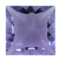 BRAZIL AMETHYST CONCAVE NINETY CUT SQUARE (DES#52) 10MM 4.35 Cts.