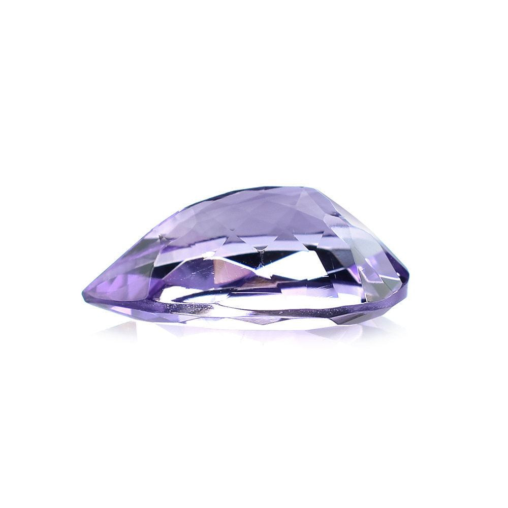 BRAZIL AMETHYST CUT PEAR (MEDIUM/CLEAN) 14X8MM 3.40 Cts.