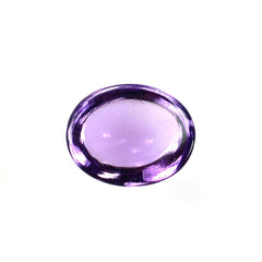 BRAZIL AMETHYST PLAIN OVAL CAB 10X8MM 2.39 Cts.