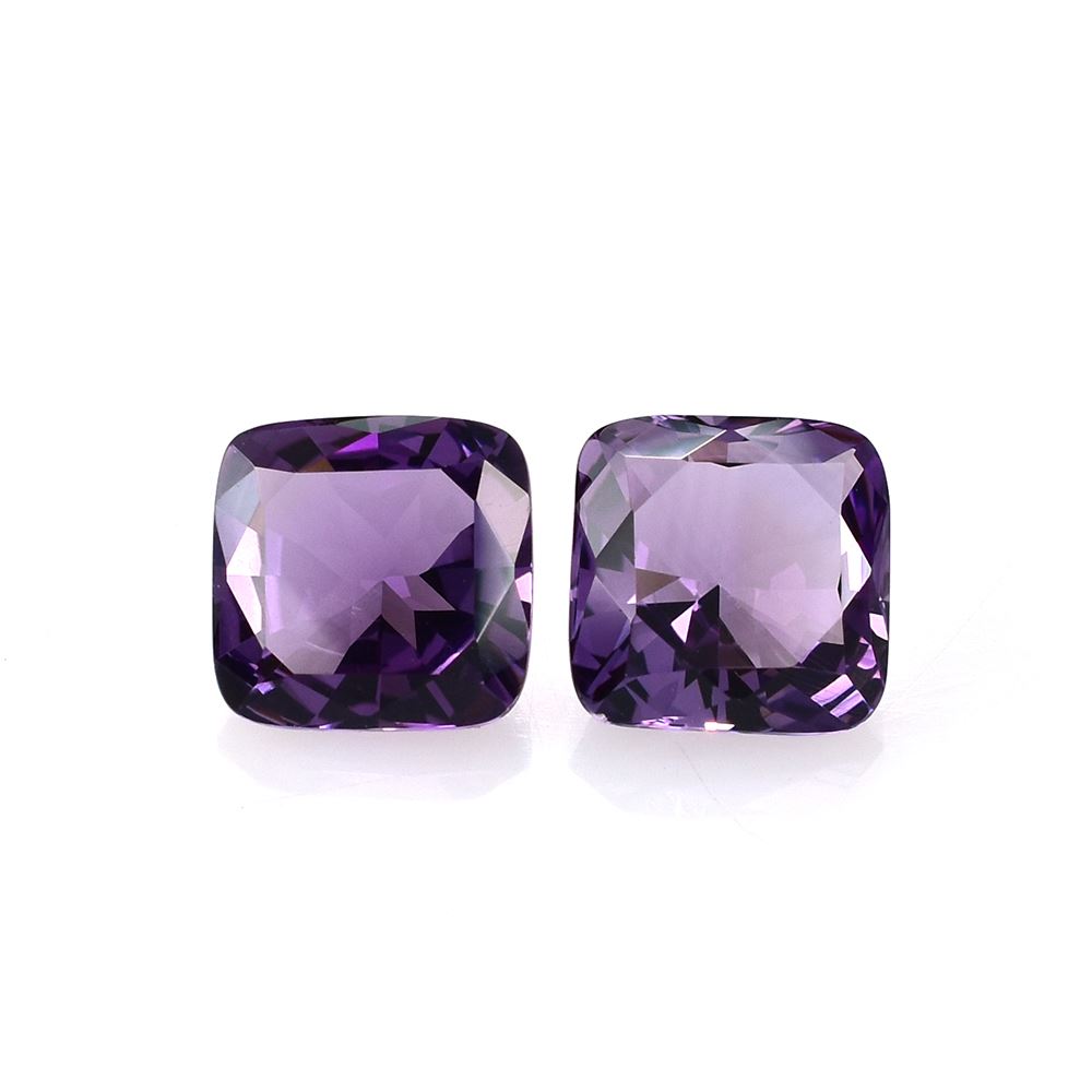 BRAZIL AMETHYST CUT CUSHION (OILISH/CLEAN) 8.00X8.00 MM 2.05 Cts.