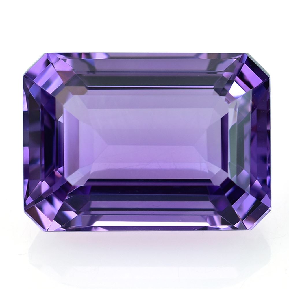 BRAZIL AMETHYST STEP CUT OCTAGON (MEDIUM/CLEAN) 18.00X13.00 MM 16.48 Cts.