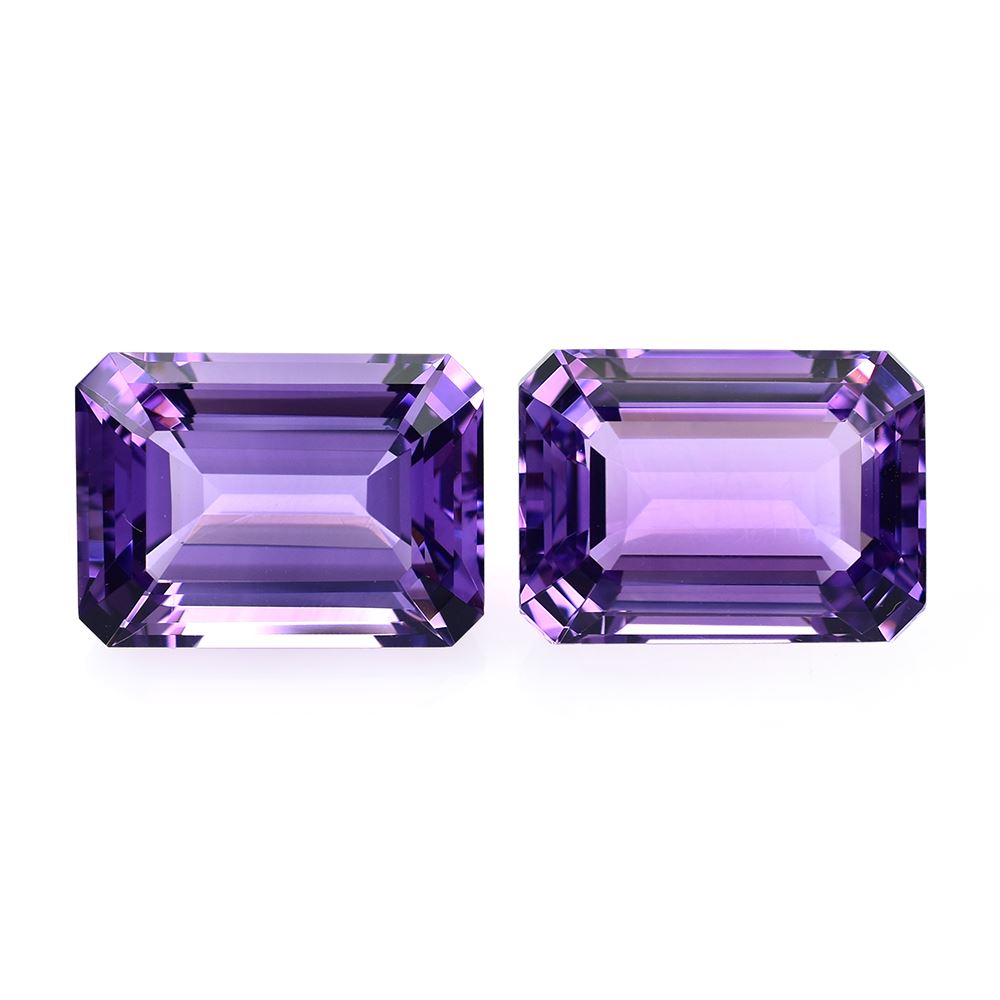 BRAZIL AMETHYST STEP CUT OCTAGON (MEDIUM/CLEAN) 18.00X13.00 MM 16.48 Cts.