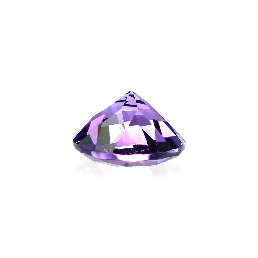 BRAZIL AMETHYST CHECKER CUT ROUND (DARK/CLEAN) 7.00 MM 1.15 Cts.