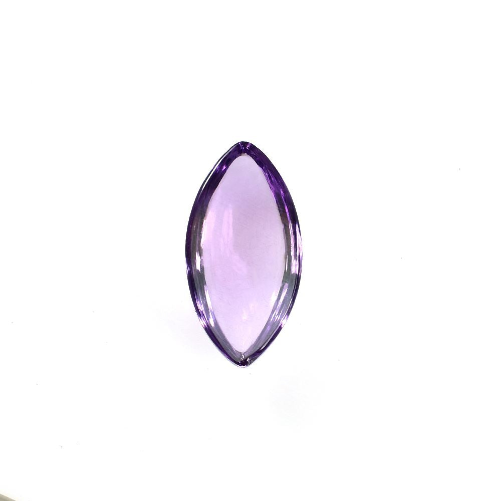 BRAZIL AMETHYST MARQUISE CAB (LITE/CLEAN) 15.50X7.80 MM 3.75 Cts.