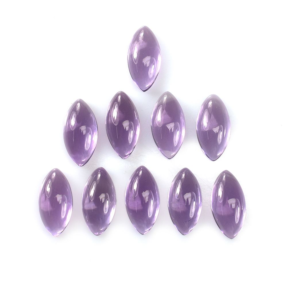 BRAZIL AMETHYST MARQUISE CAB (LITE/CLEAN) 15.50X7.80 MM 3.75 Cts.