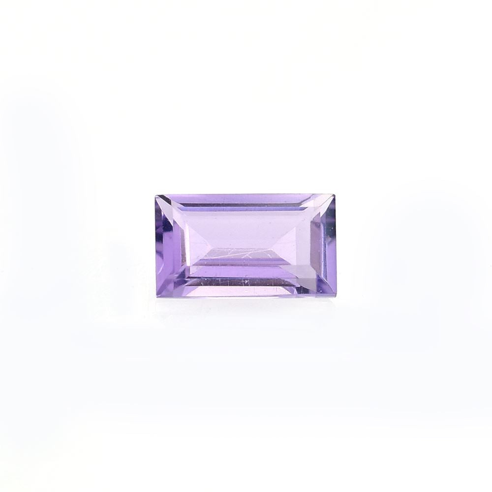 BRAZIL AMETHYST CUT BAGUETTE  (LITE/CLEAN) 5X3 MM 0.20 Cts.