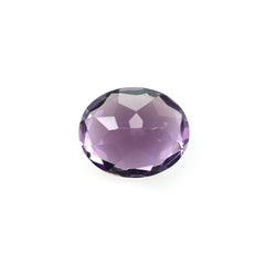 BRAZIL AMETHYST CUT OVAL  (DARK/CLEAN) 12X10 MM 4.63 Cts.