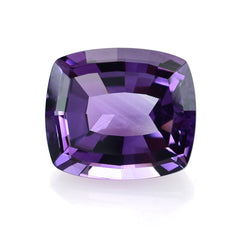 BRAZIL AMETHYST STEP CUT CUSHION (MEDIUM)(CLEAN) 14.00X12.00 MM 9.05 Cts.