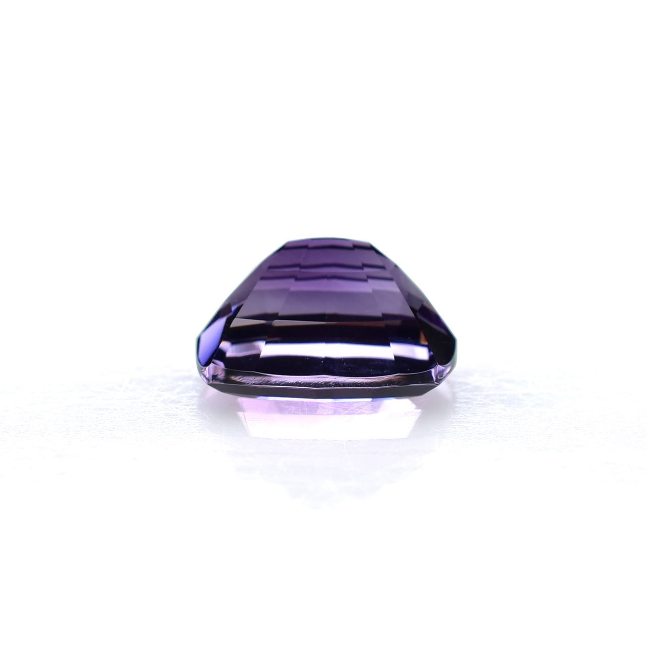 BRAZIL AMETHYST STEP CUT CUSHION (MEDIUM)(CLEAN) 14.00X12.00 MM 9.05 Cts.