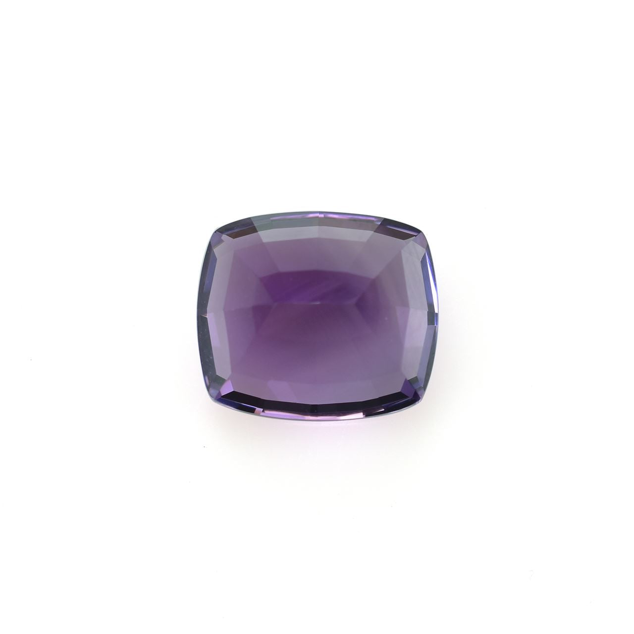 BRAZIL AMETHYST STEP CUT CUSHION (MEDIUM)(CLEAN) 14.00X12.00 MM 9.05 Cts.