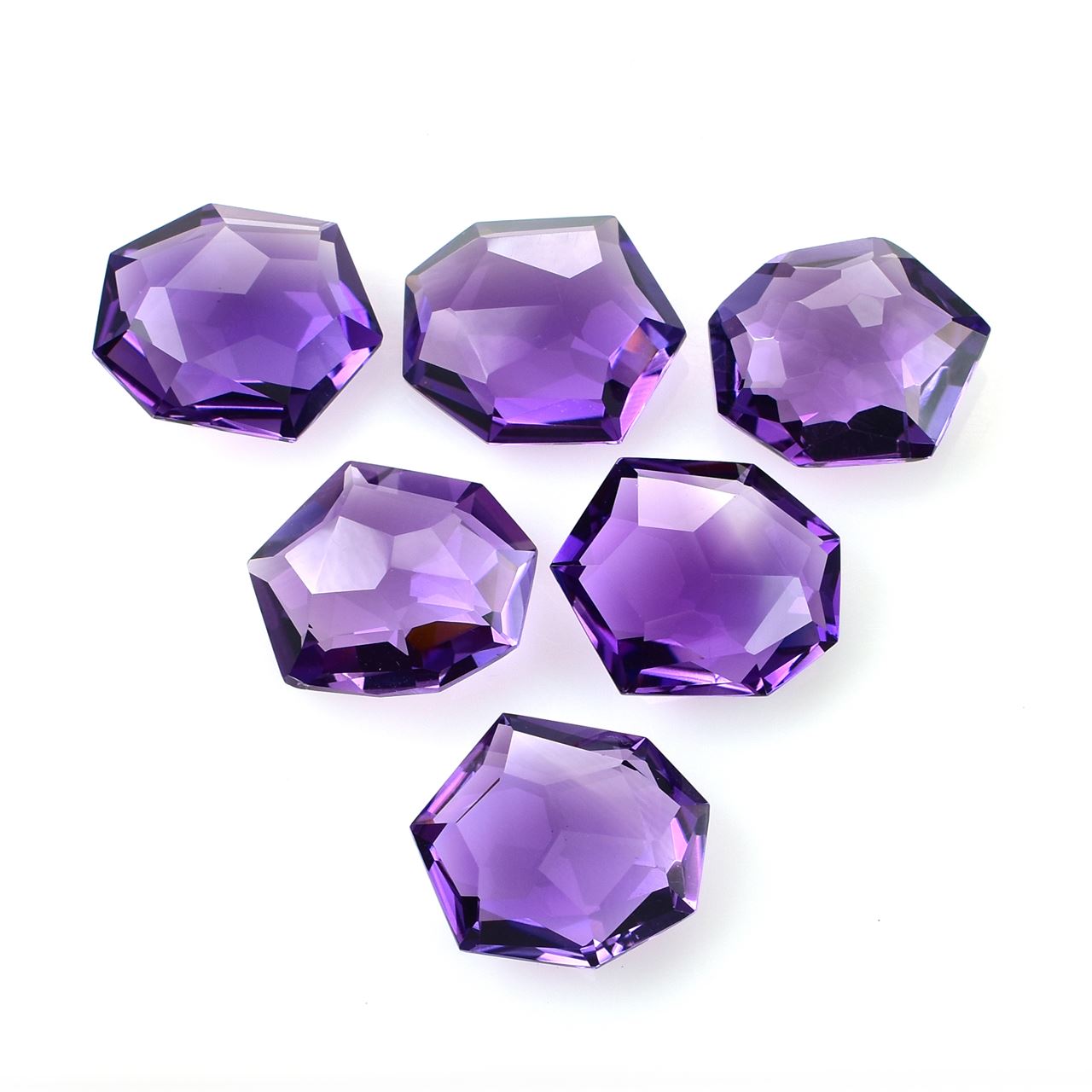 BRAZIL AMETHYST REGULAR BRIOLETTE FANCY (DARK)(CLEAN) 16.50X13.50 MM 9.42 Cts.