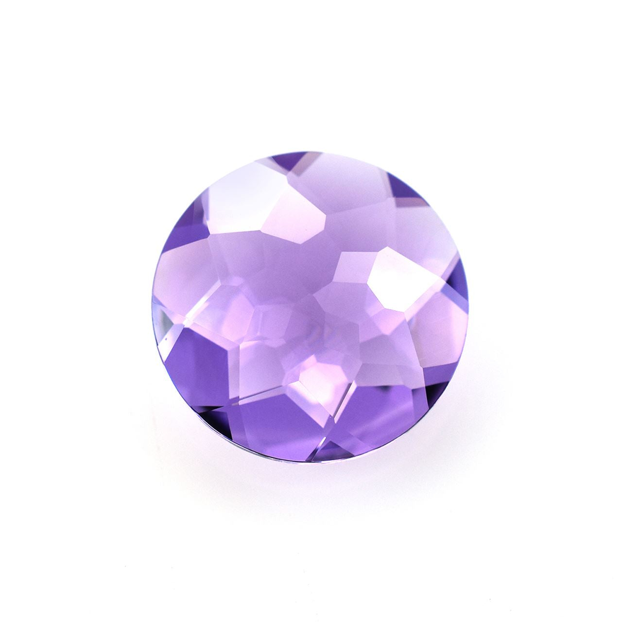 BRAZIL AMETHYST BRIOLETTE ROUND (MEDIUM) 12.00X12.00 MM 4.25 Cts.